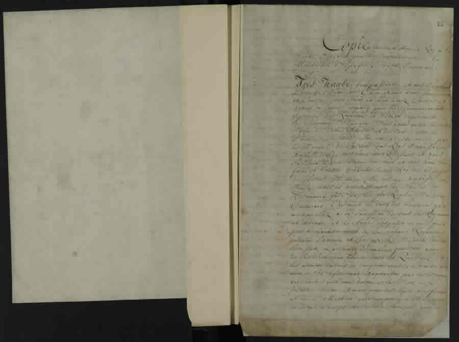 Letter from Louis XIV