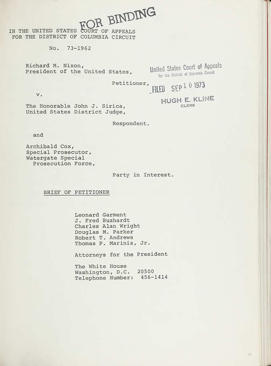 Image from the Making of Modern Law: Landmark Records and Briefs of the U.S. Courts of Appeals, 1950‒1980
