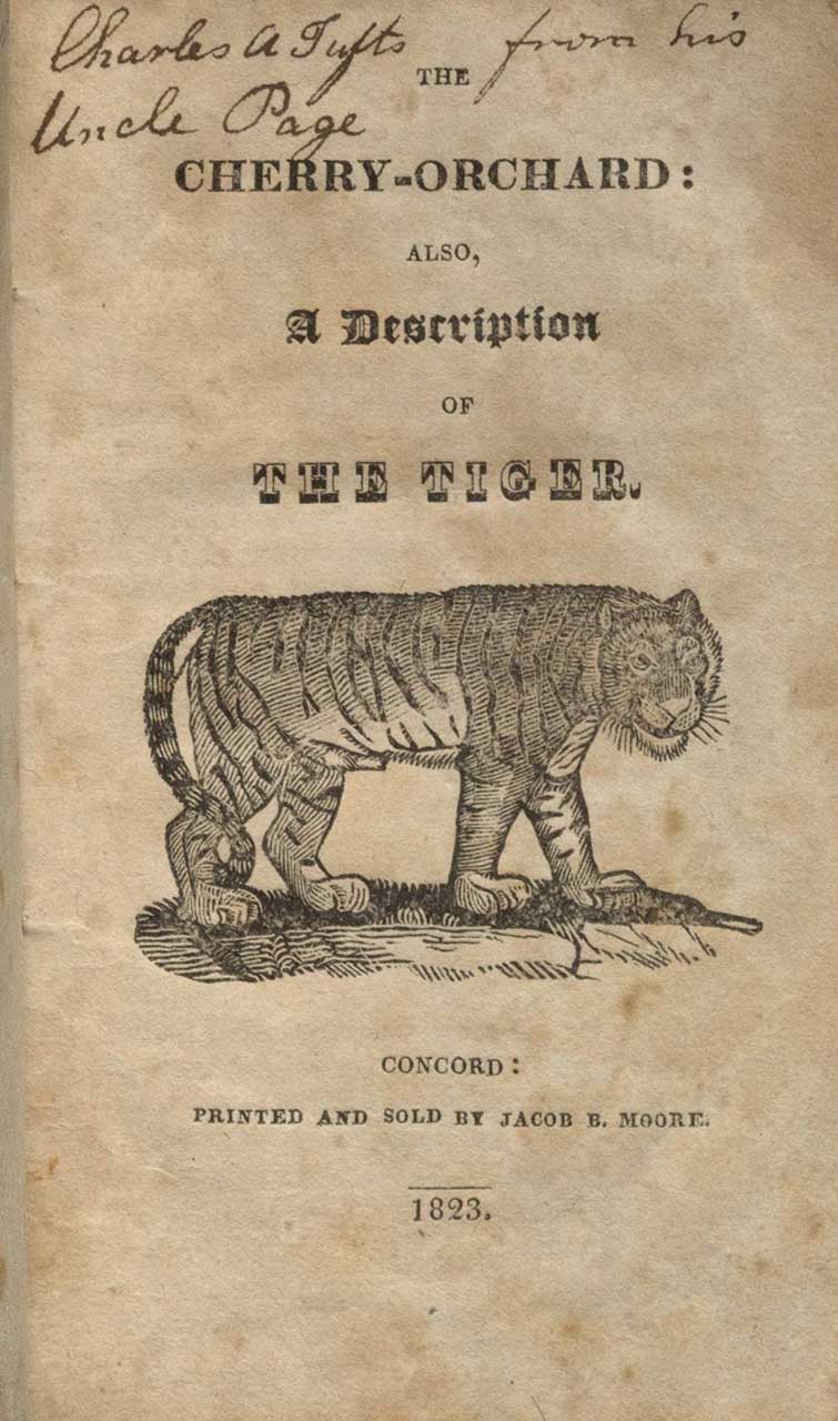 From: Maria Edgeworth, The cherry-orchard: also, a description of the tiger (1823)