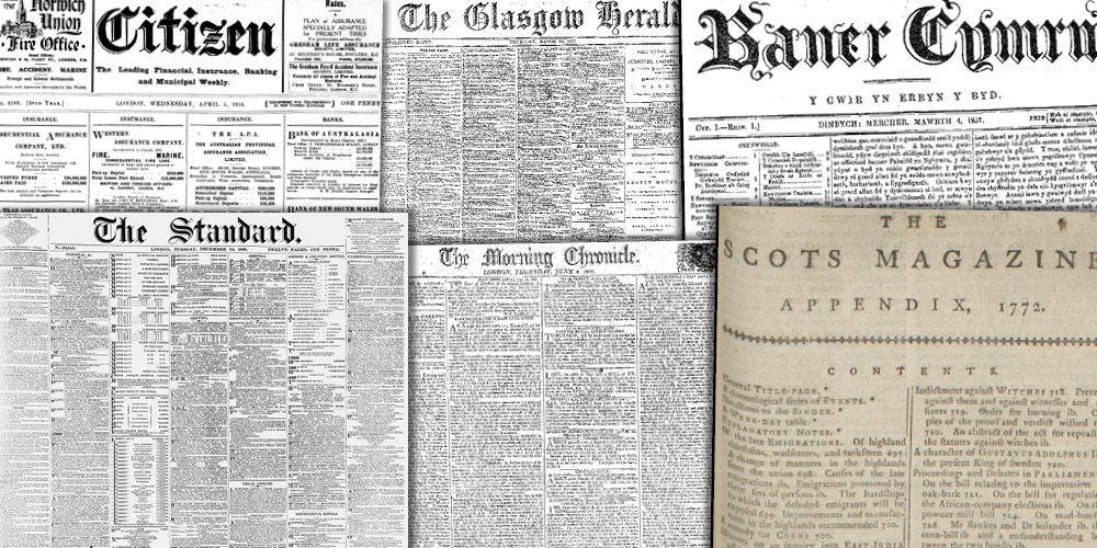 British Library Newspapers British Library Newspapers