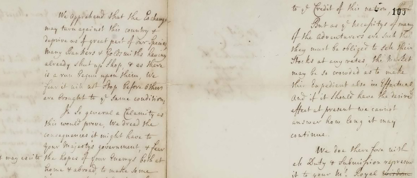 Request for the supply of arms:(firelocks; bayonets; pistols) to the Earl of Stair's, Sir John Cope's and the Earl of Rothess's Regiments of Dragoons to replace those lost on campaign in Flanders.Document Ref.: SP 41/18 f.39 Folio Numbers: ff.39- Date: Feb 1747!''