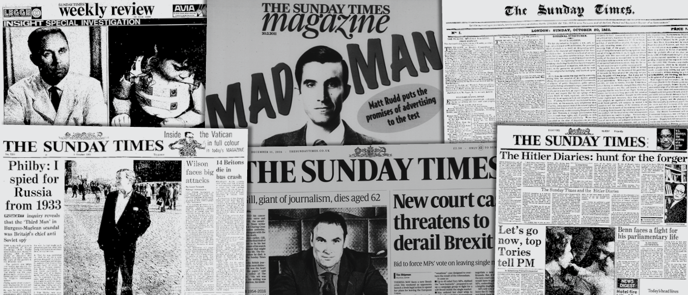 The Sunday Times Historical Archive