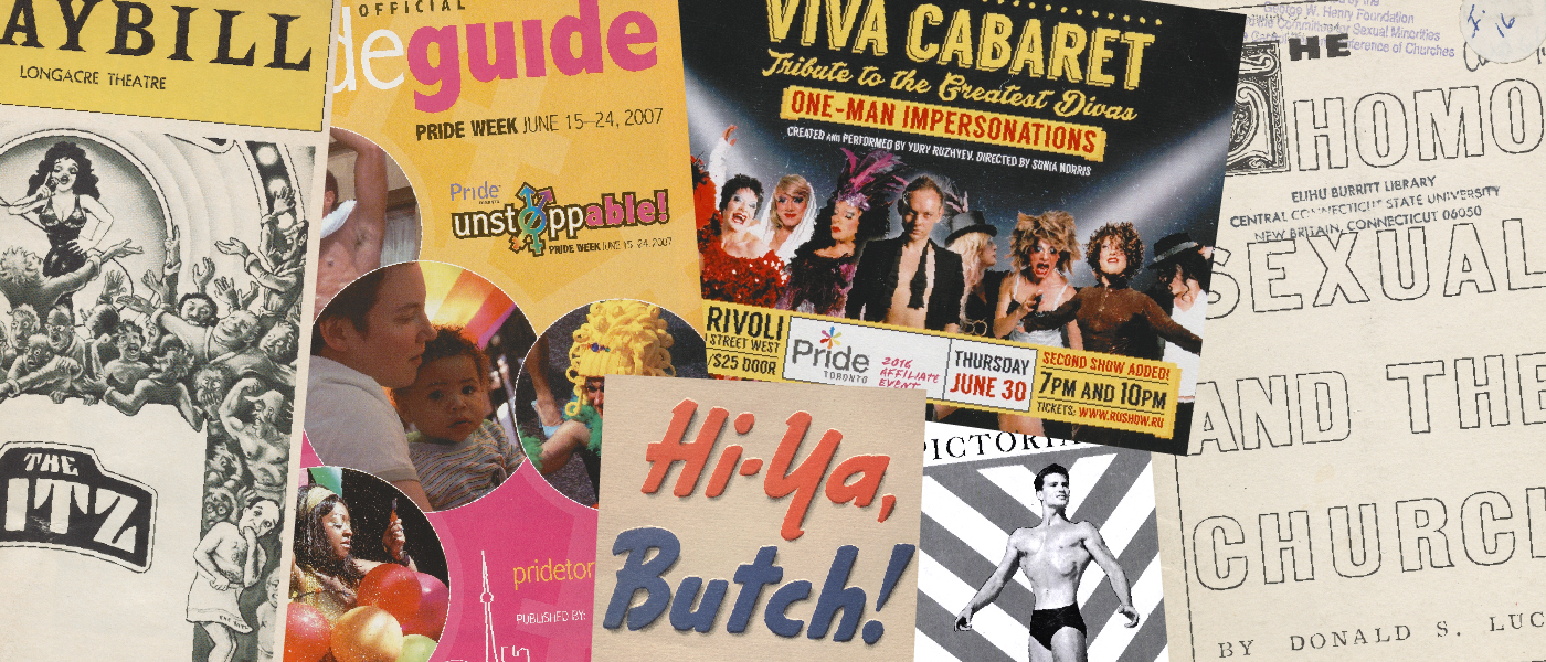 Various source media, Archives of Sexuality and Gender: Community and Identity in North America!''