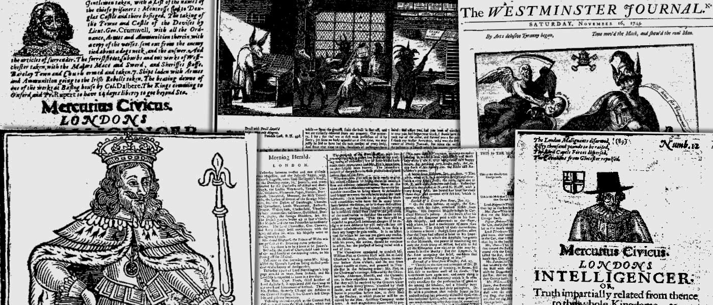 Various source media. Seventeenth and Eighteenth Century Burney Newspapers Collection!''