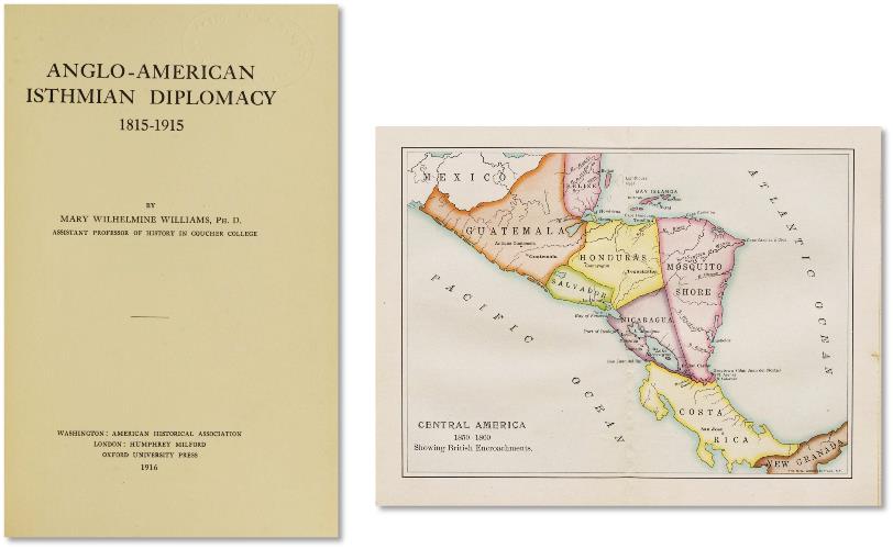 メアリー・ウィルへルミン・ウィリアムズ『英米のパナマ地峡外交 1815～1915年』（1916年）