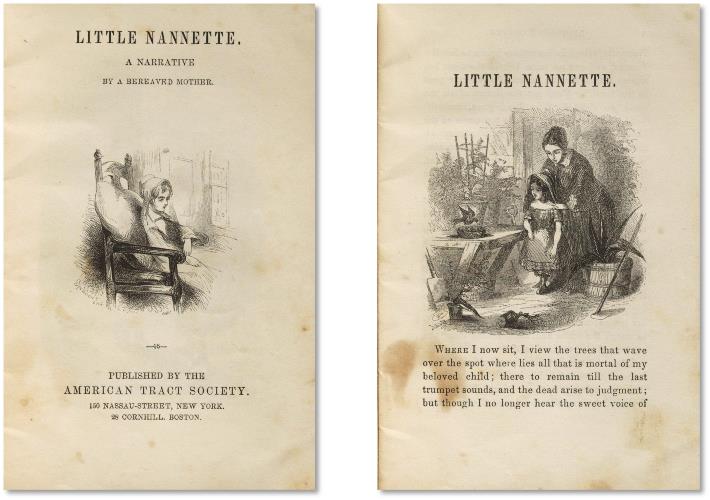 我が子を亡くした母『幼きナネットの物語』（1858～1865年頃?）