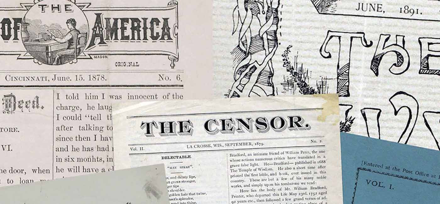 Amateur Newspapers from the American Antiquarian Society