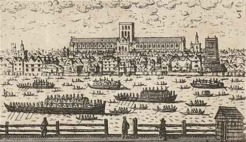 John Dunstall’s 1666 Broadsheet - 3. Fleeing London by boat