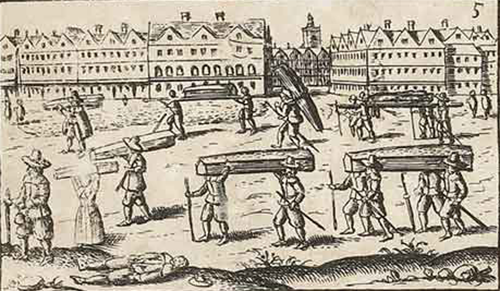 John Dunstall’s 1666 Broadsheet - 5. Carrying the corpses
