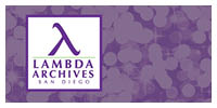 Lambda Archives of San Diego logo