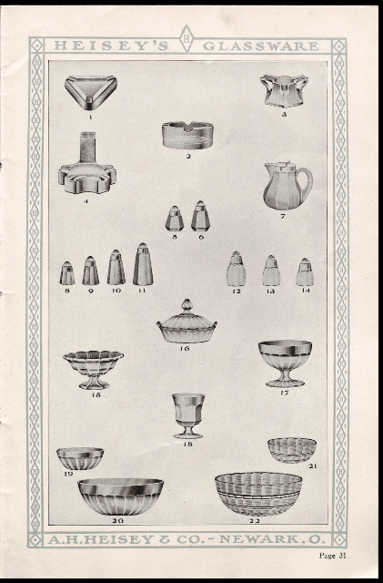『ガラス食器とその使い方』（ニューワーク, 1913）/ Table Glass and How to Use It: a Handbook for the Hostess. A. H. Heisey, 1913.