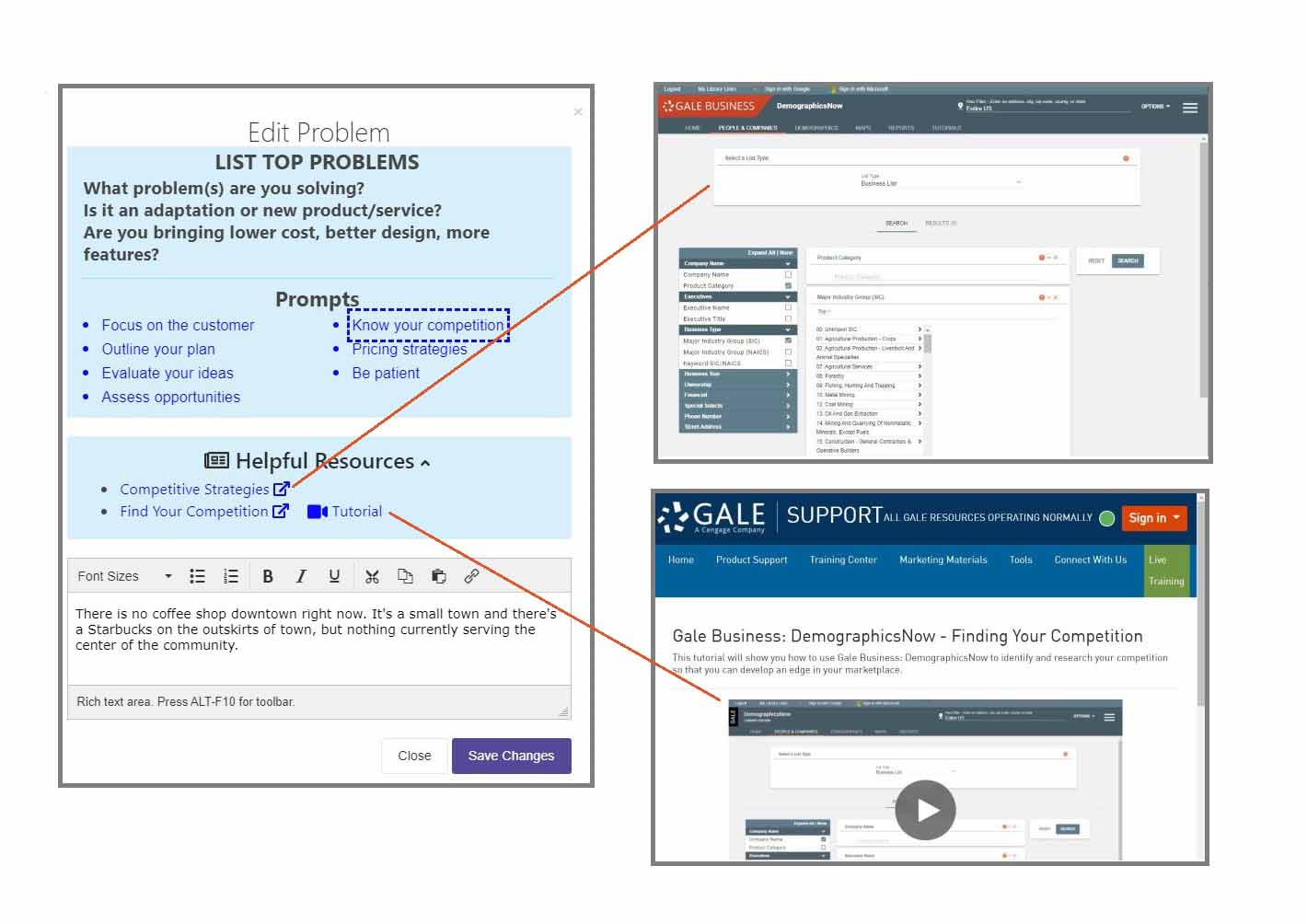 Gale Business: Plan Builder Demographics Now