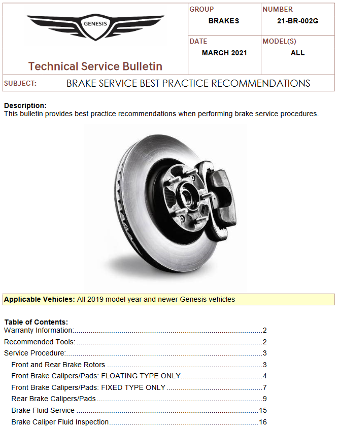 Chilton Library technical services bulletin webpage where you can get updates and detailed information from the automaker about bulletins and recalls.