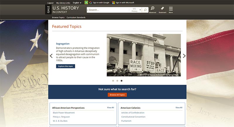Browse categories or search for issues from the homepage.