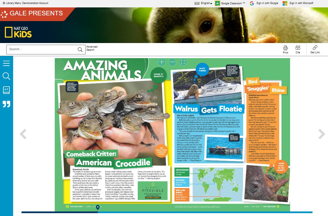 National Geographic Kids Magazine