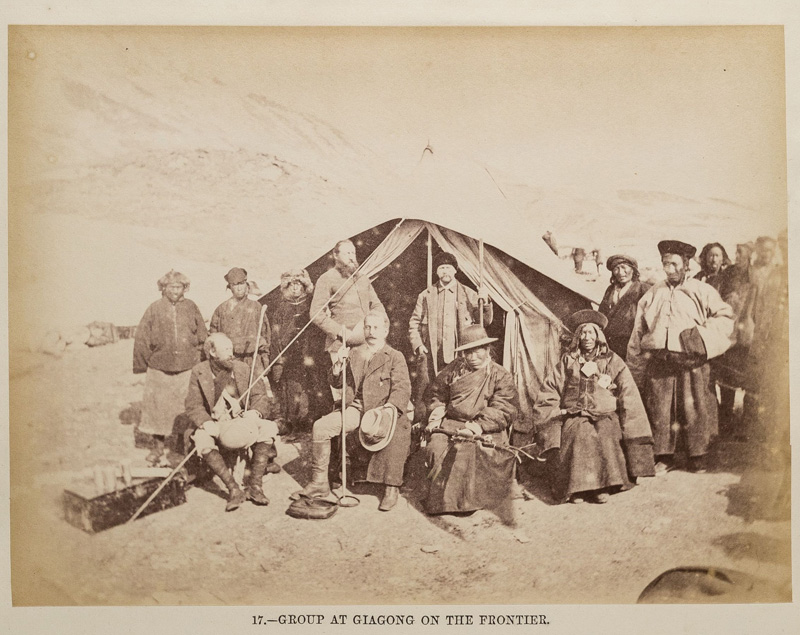 Group at Giangong on the Frontier