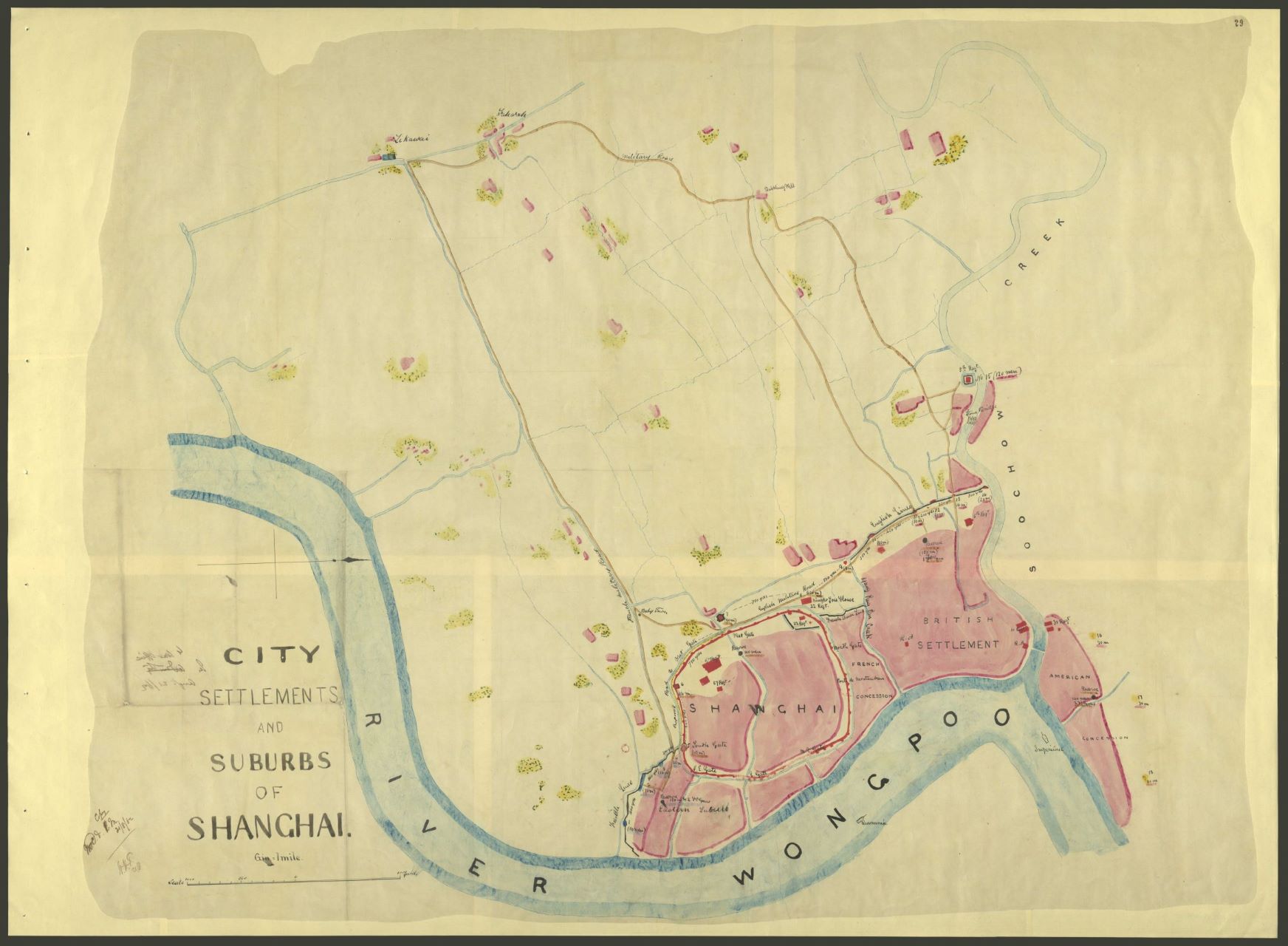 Map of Shanghai 上海地图 (MPKK_1_37_0029)
