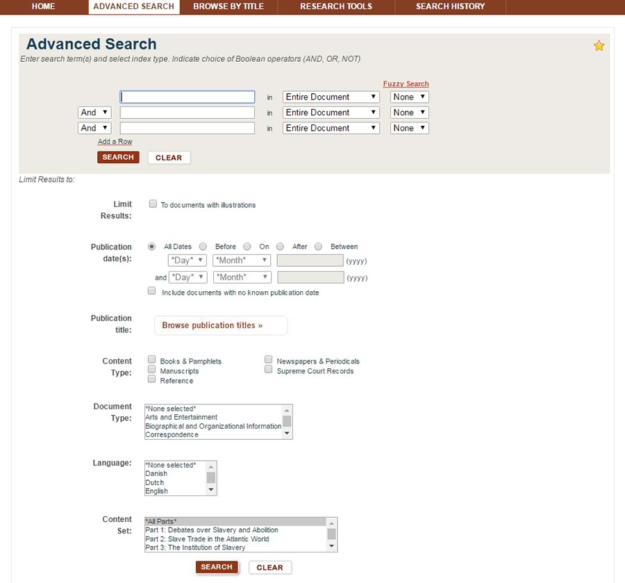 Product interface