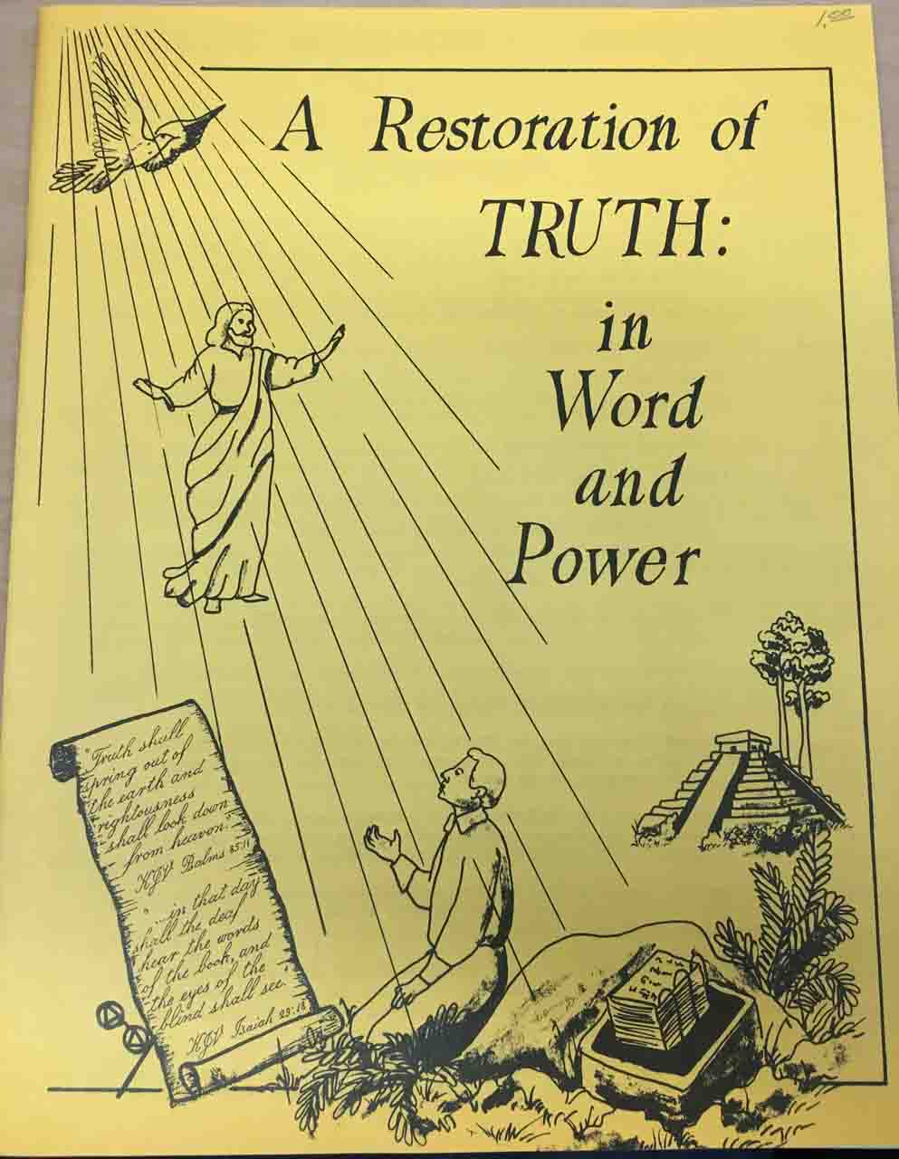 A primary source document included in Religions of America a unique digital archive that includes 660,000 pages of content that follow the development of religions and religious movements born in the U.S. from 1820 to 1990.