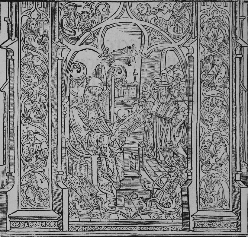 Source: Ivo, Saint. Liber Decretoru Siue Panormia Juonis Accurato Labore Sumoq Studio in Vnum Redacta Continens. [Basel], [1499].